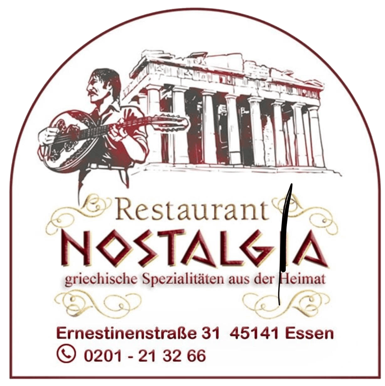 Restaurant Nostalgia Ernestinenstr. 31 45141 Essen 017625017577 Restaurant Nostalgia Ernestinenstr. 31 45141 Essen 017625017577